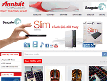 Tablet Screenshot of annhat.com.vn